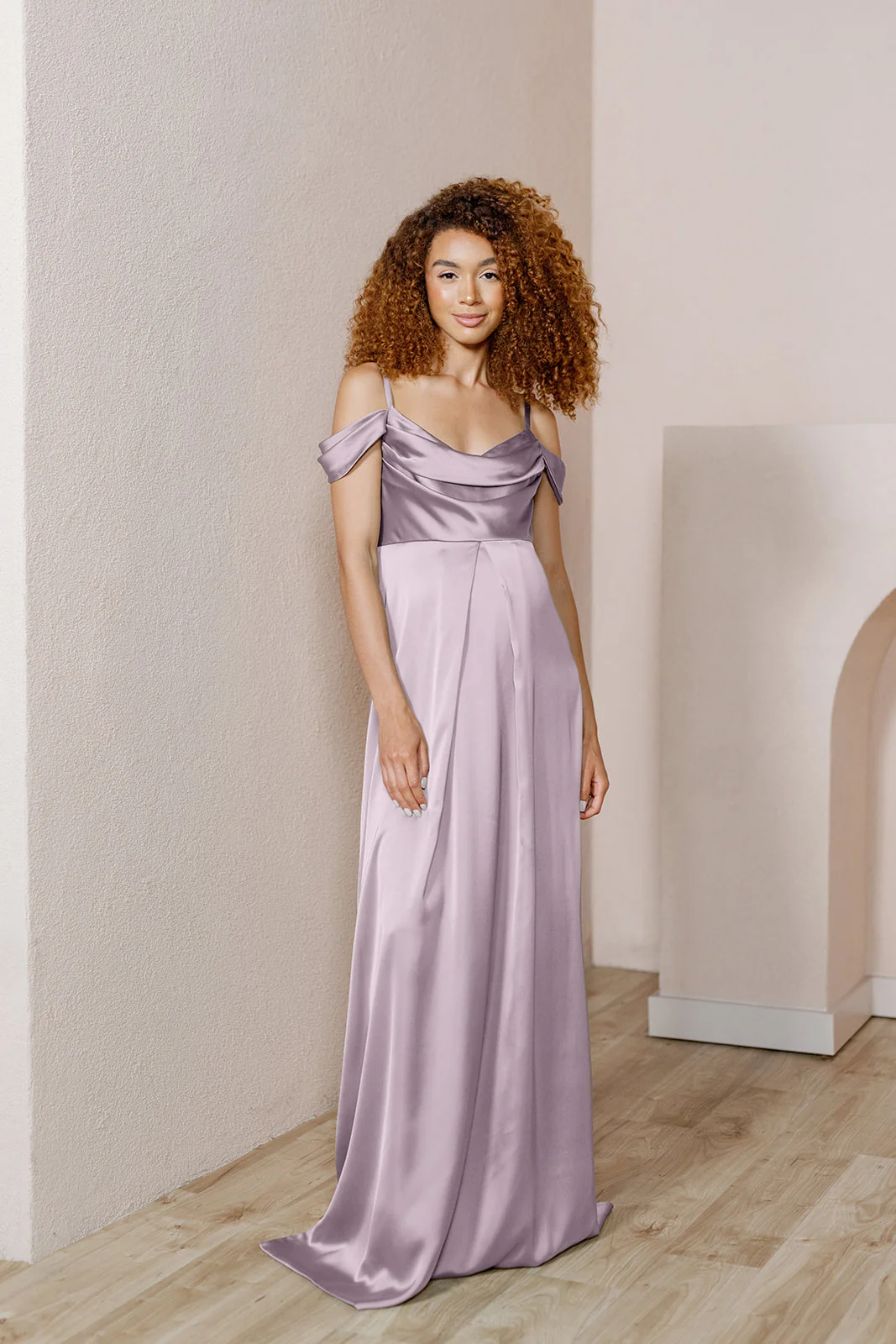 Maternity Sienna Satin Dress | Made To Order - Image 13
