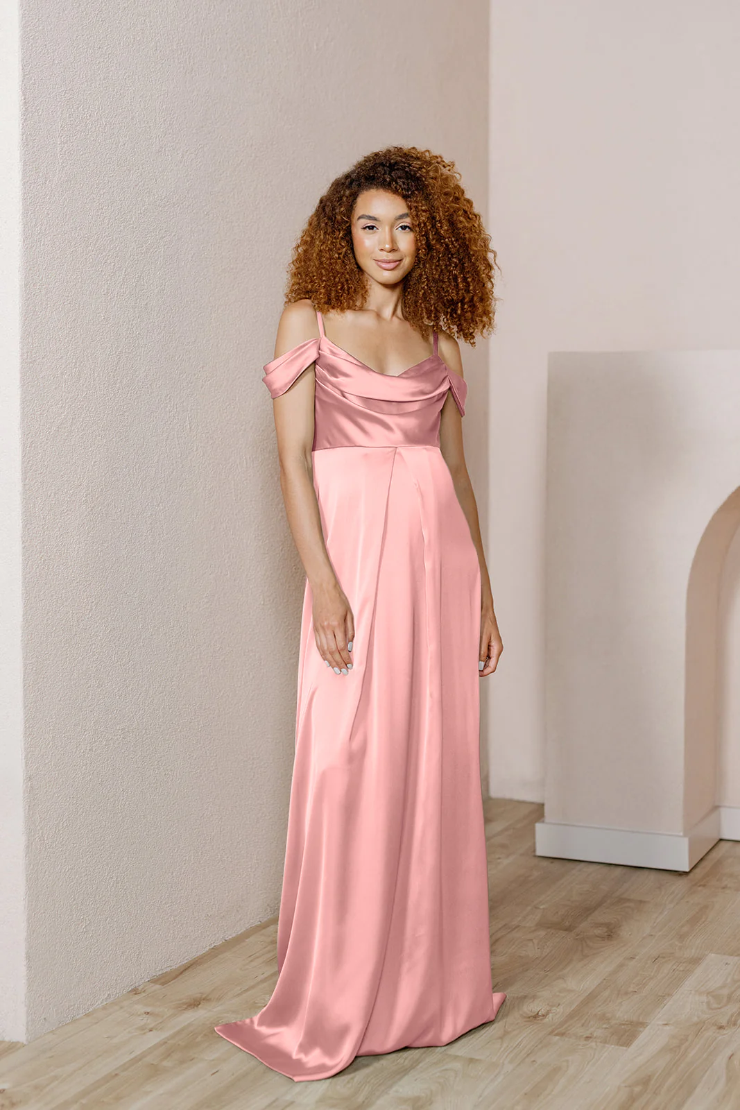 Maternity Sienna Satin Dress | Made To Order - Image 6