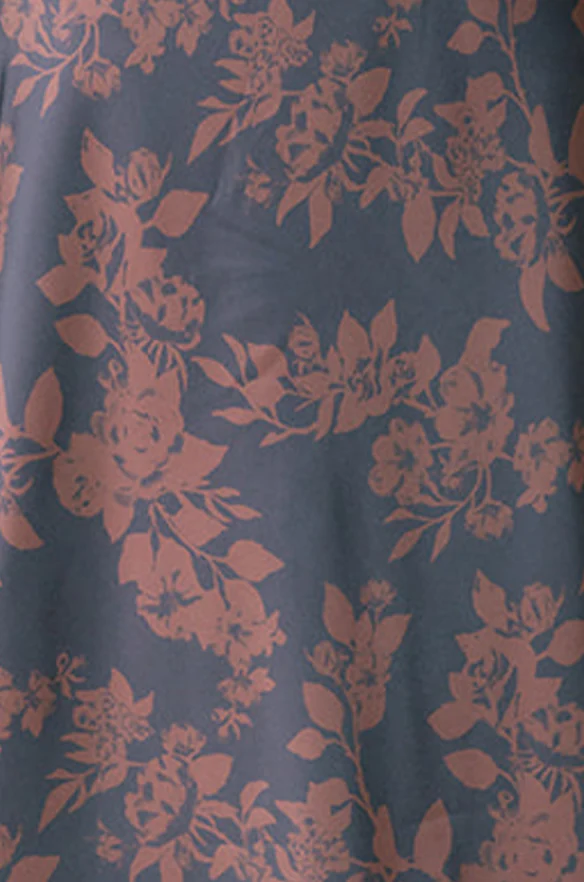 Maternity Skye Satin Floral Print Dress | Made To Order - Image 25