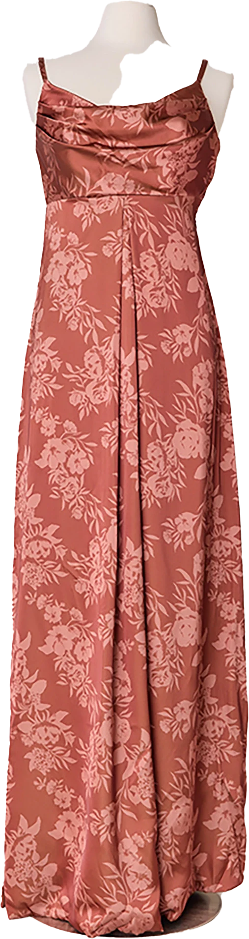 Maternity Skye Satin Floral Print Dress | Made To Order - Image 51