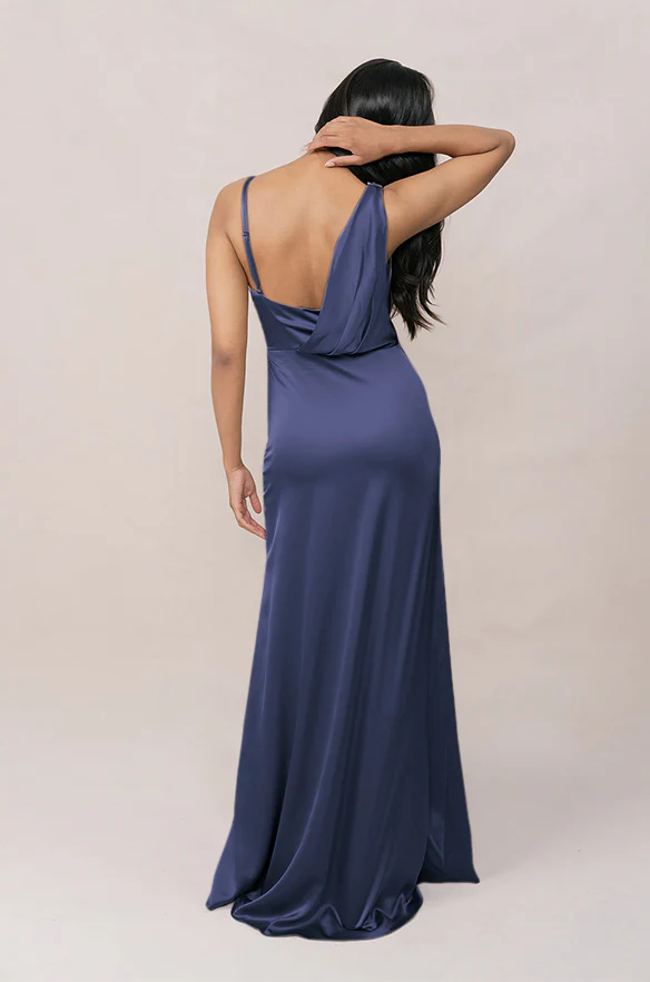 Maxine Satin Dress | Made To Order - Image 100