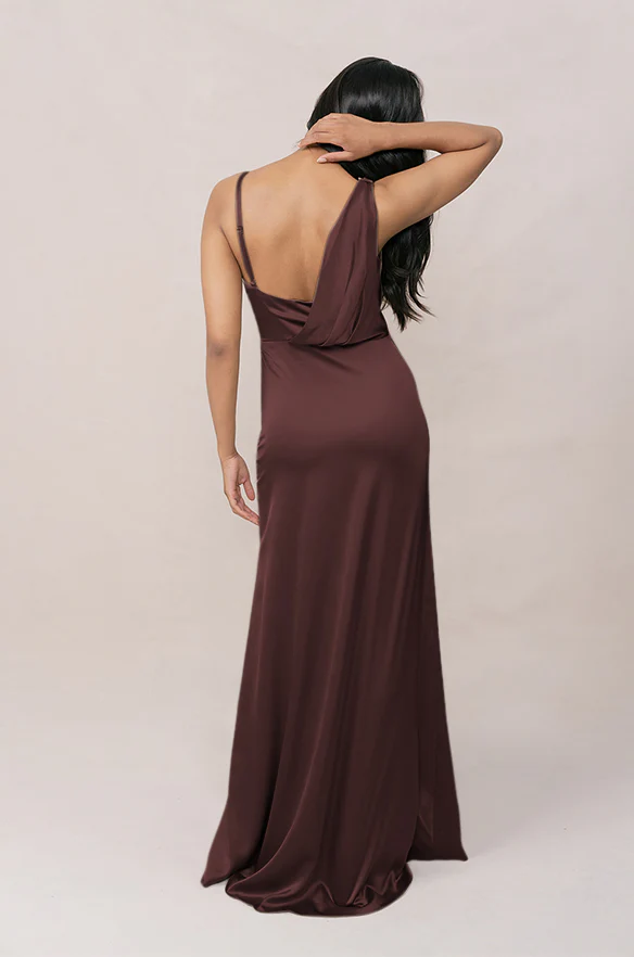 Maxine Satin Dress | Made To Order - Image 108