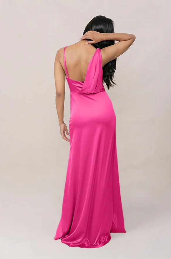 Maxine Satin Dress | Made To Order - Image 110
