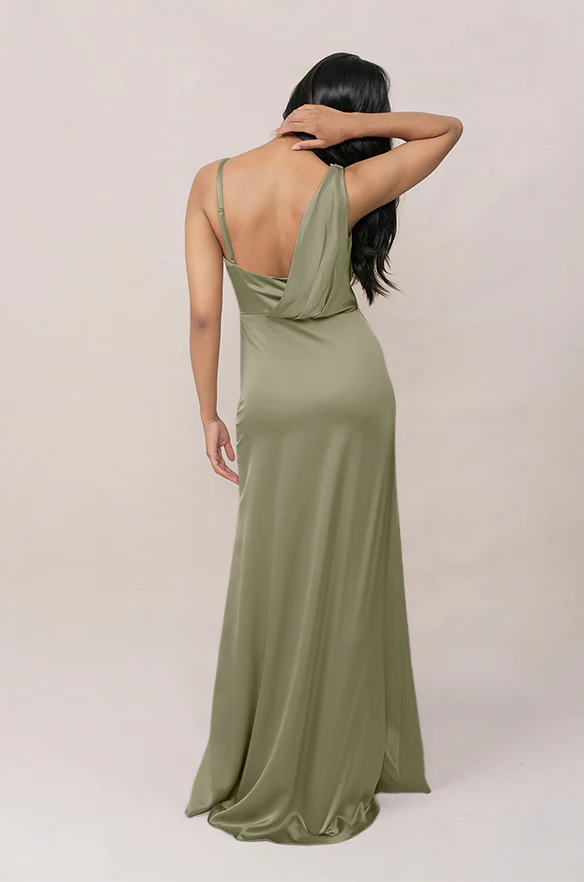 Maxine Satin Dress | Made To Order - Image 114