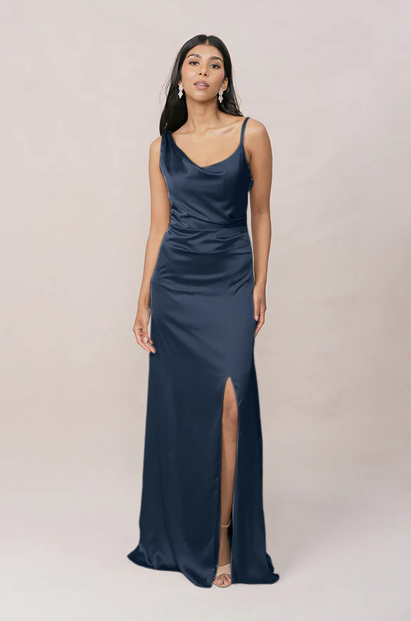 Maxine Satin Dress | Made To Order - Image 125