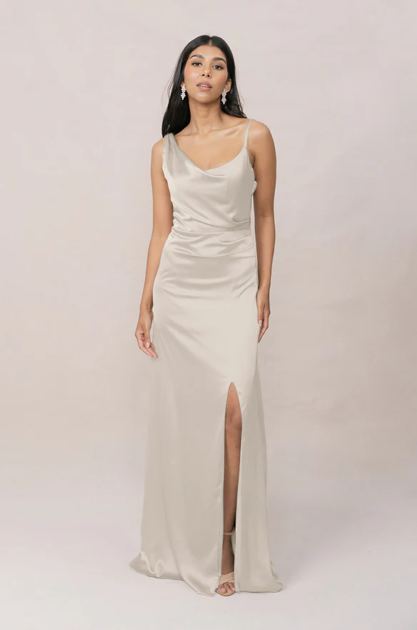 Maxine Satin Dress | Made To Order - Image 141