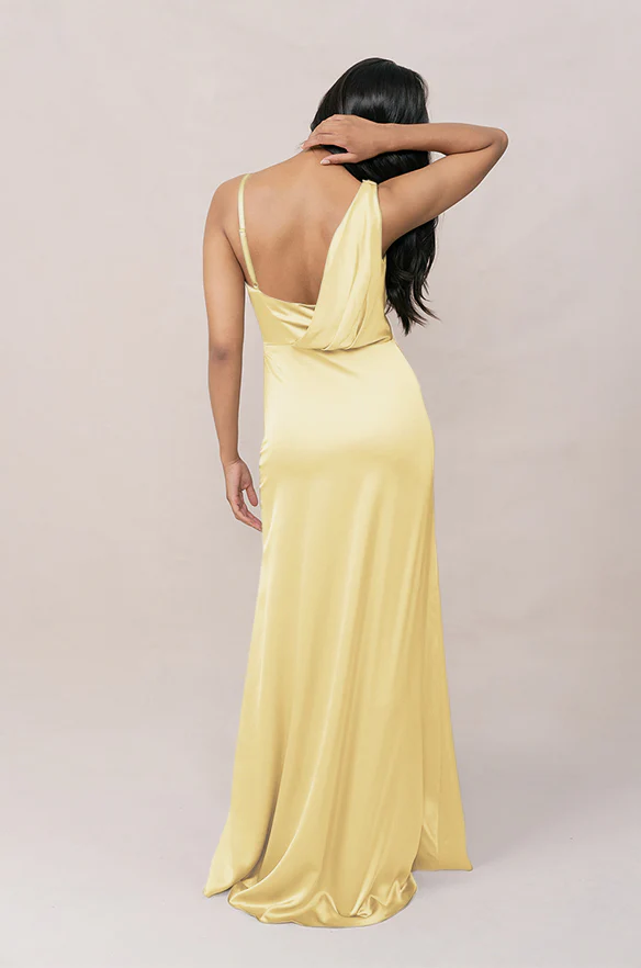 Maxine Satin Dress | Made To Order - Image 152