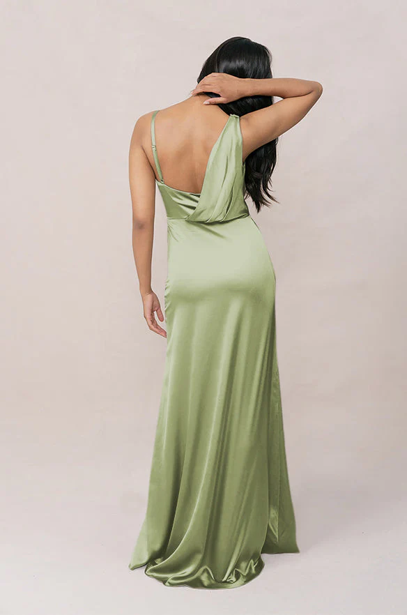 Maxine Satin Dress | Made To Order - Image 164