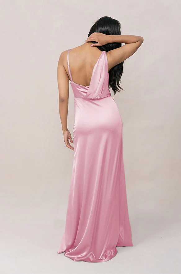 Maxine Satin Dress | Made To Order - Image 166