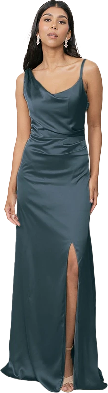 Maxine Satin Dress | Made To Order - Image 26