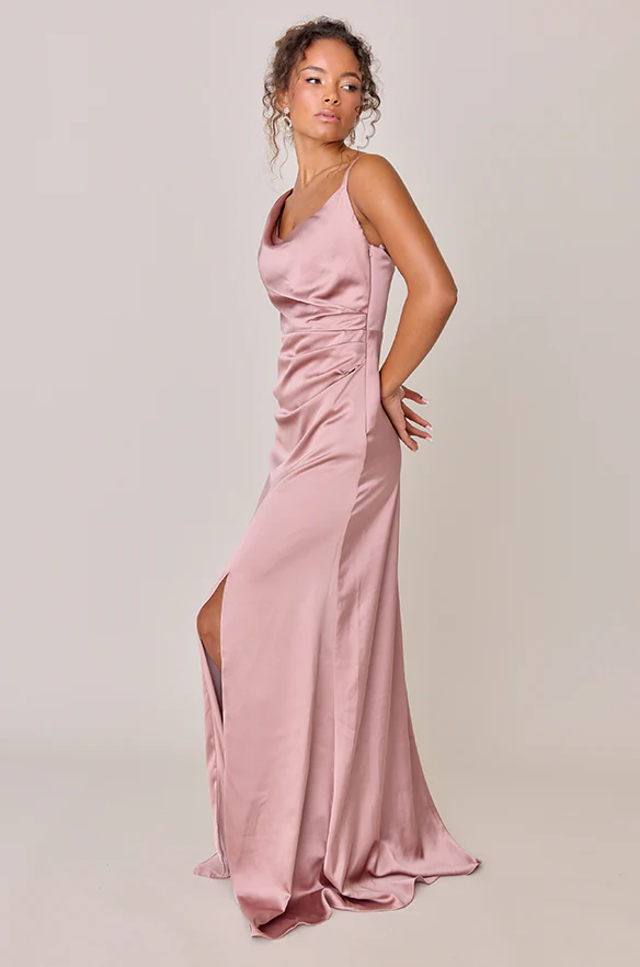 Maxine Satin Dress | Made To Order - Image 3