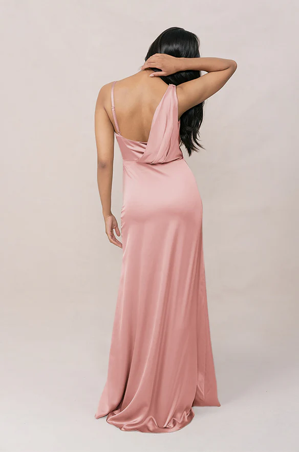 Maxine Satin Dress | Made To Order - Image 66