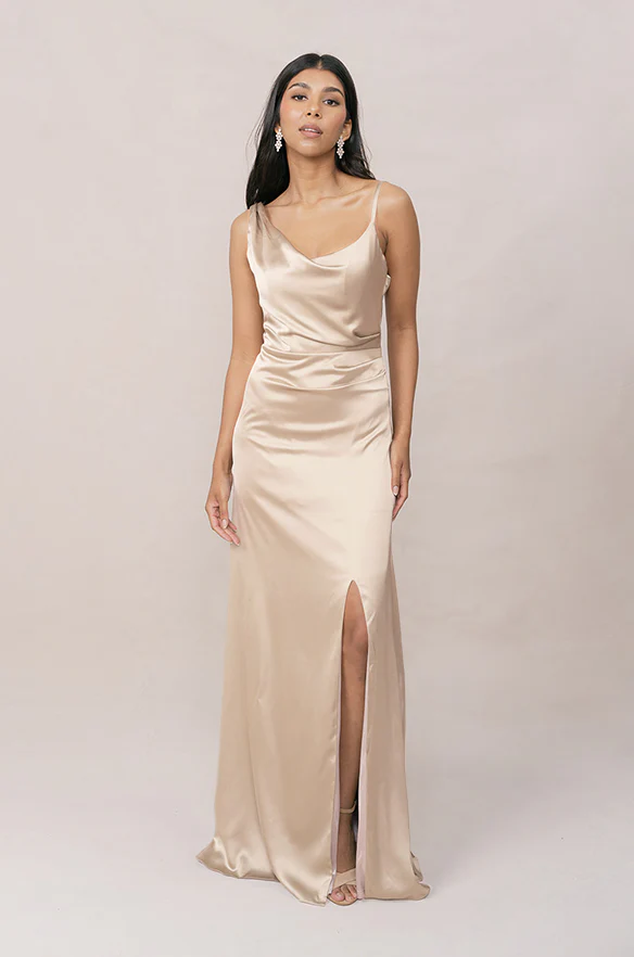 Maxine Satin Dress | Made To Order - Image 93