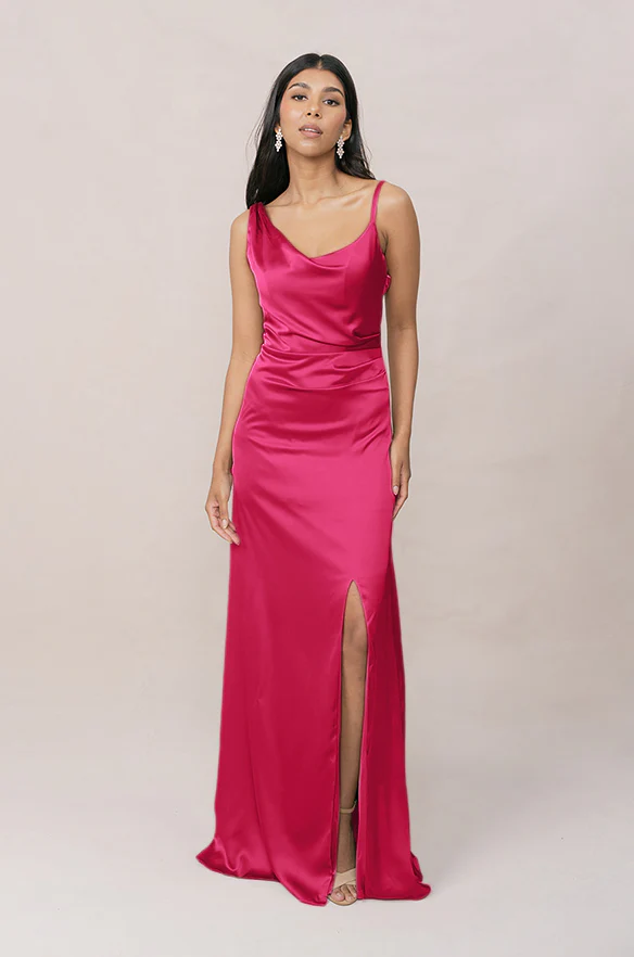 Maxine Satin Dress | Made To Order - Image 97
