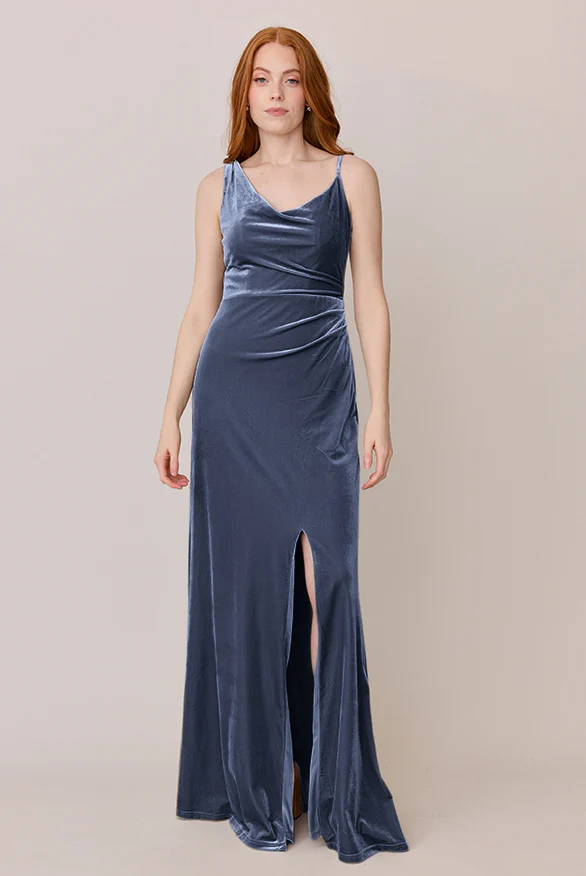 Maxine Velvet Dress | Made To Order - Image 27