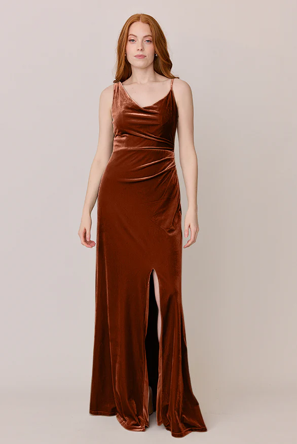 Maxine Velvet Dress | Made To Order - Image 45