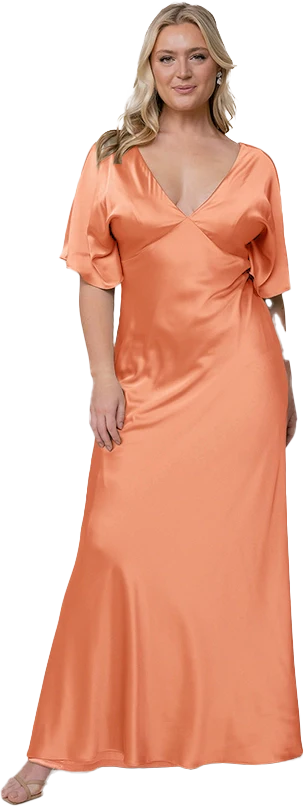 Maya Satin Dress | Made To Order - Image 104