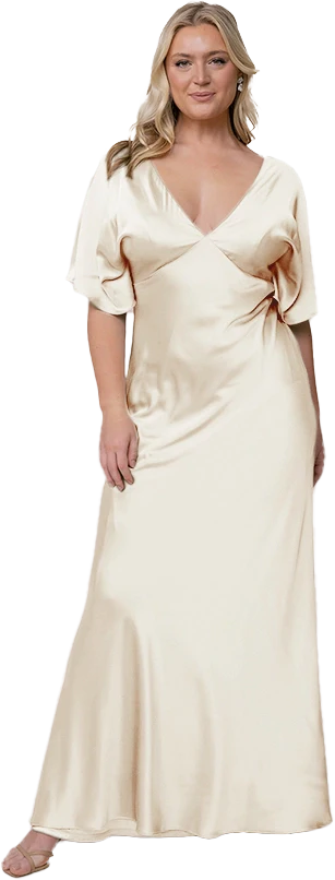 Maya Satin Dress | Made To Order - Image 108