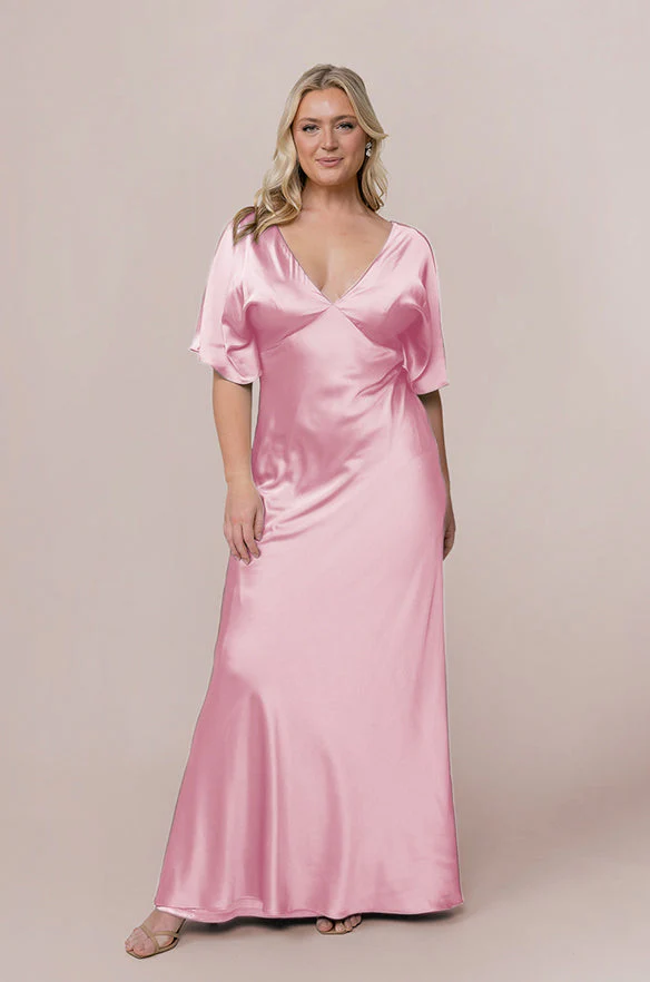 Maya Satin Dress | Made To Order - Image 111