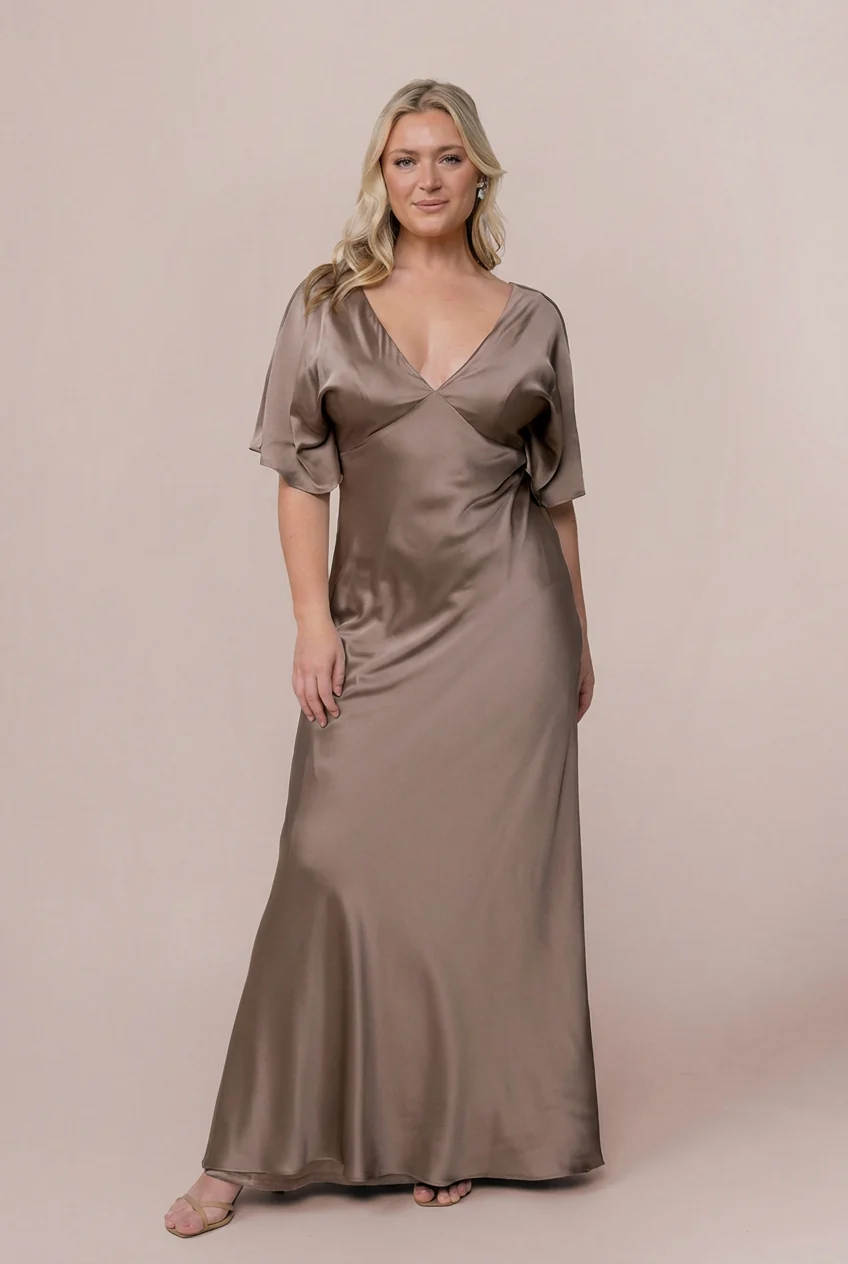 Maya Satin Dress | Made To Order - Image 116