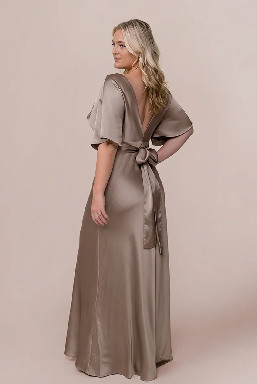 Maya Satin Dress | Made To Order - Image 118
