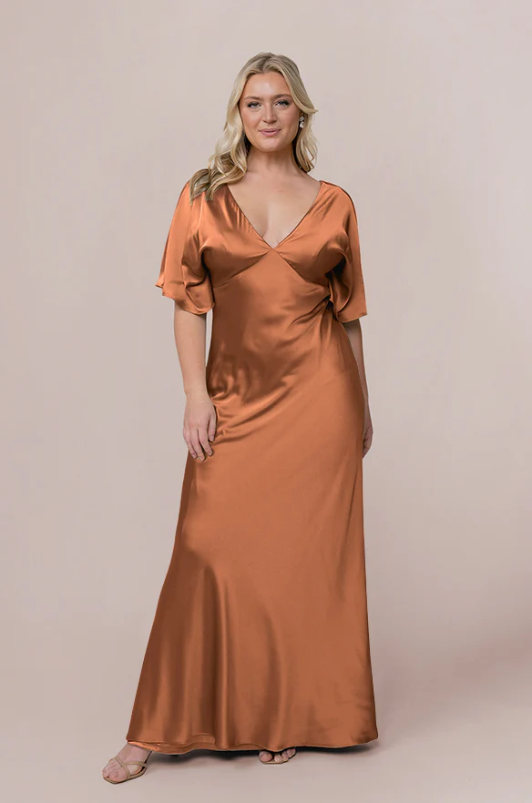 Maya Satin Dress | Made To Order - Image 13