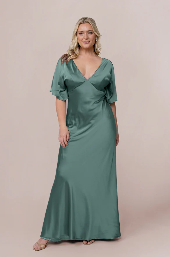 Maya Satin Dress | Made To Order - Image 19