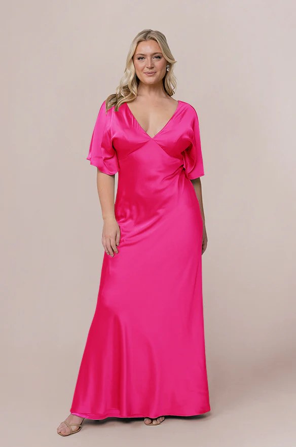 Maya Satin Dress | Made To Order - Image 23