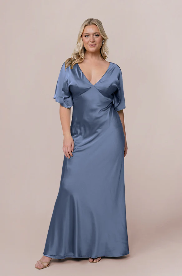 Maya Satin Dress | Made To Order - Image 24