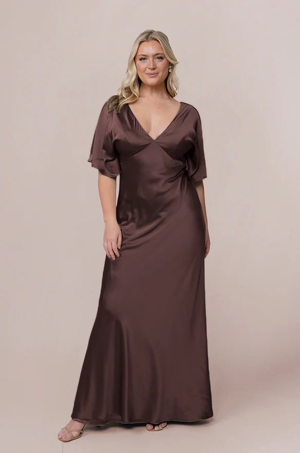 Maya Satin Dress | Made To Order - Image 27
