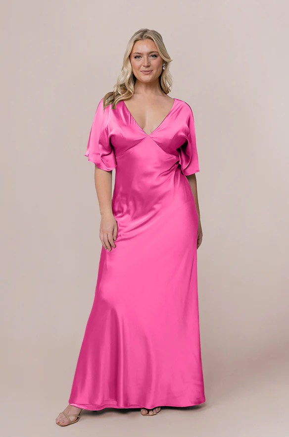Maya Satin Dress | Made To Order - Image 28