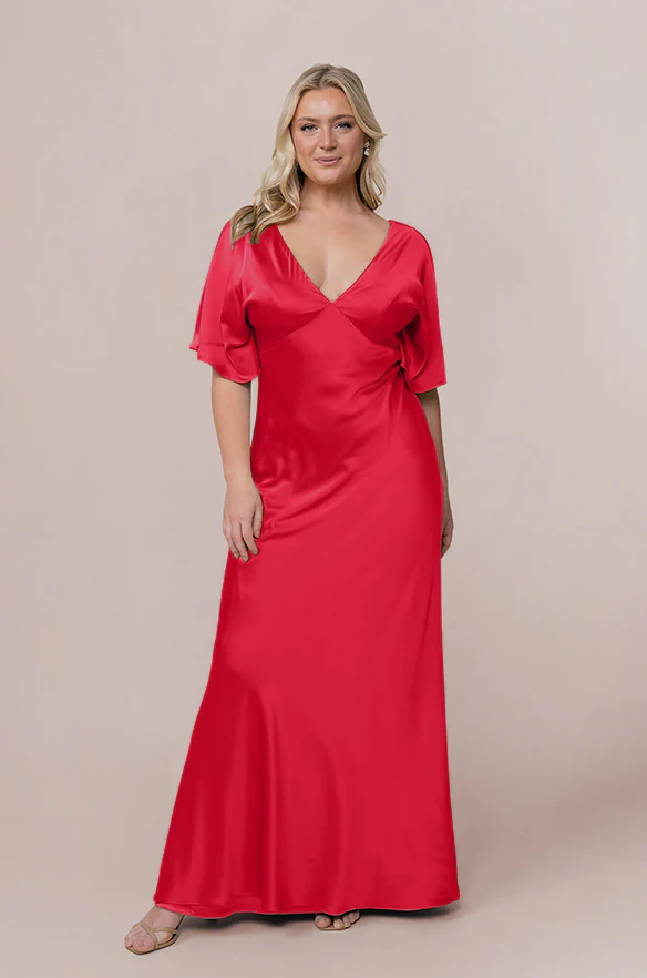 Maya Satin Dress | Made To Order - Image 29