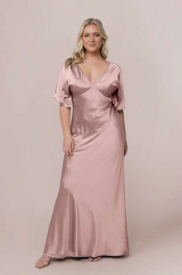Maya Satin Dress | Made To Order - Image 30