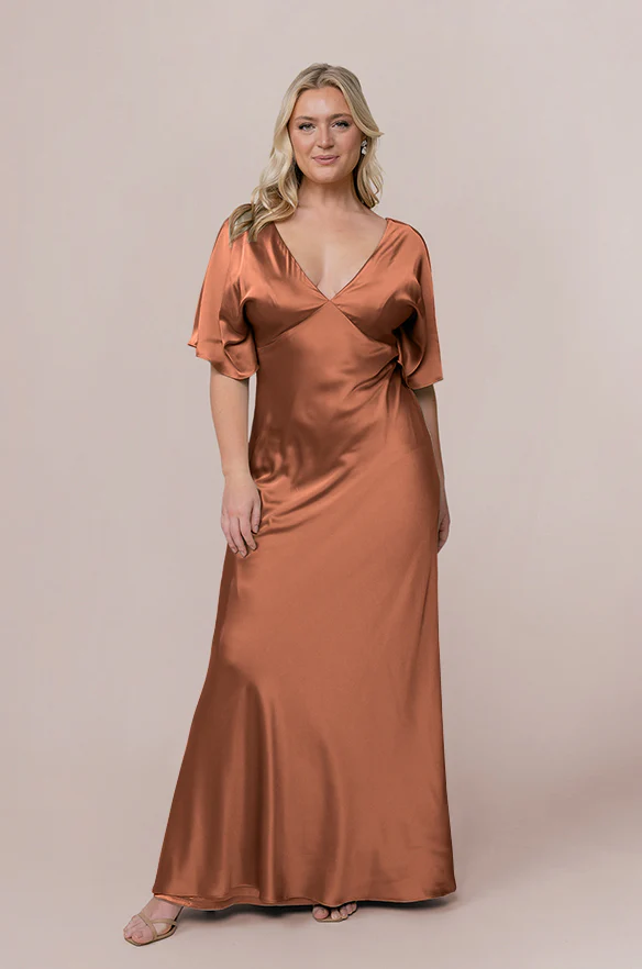Maya Satin Dress | Made To Order - Image 32