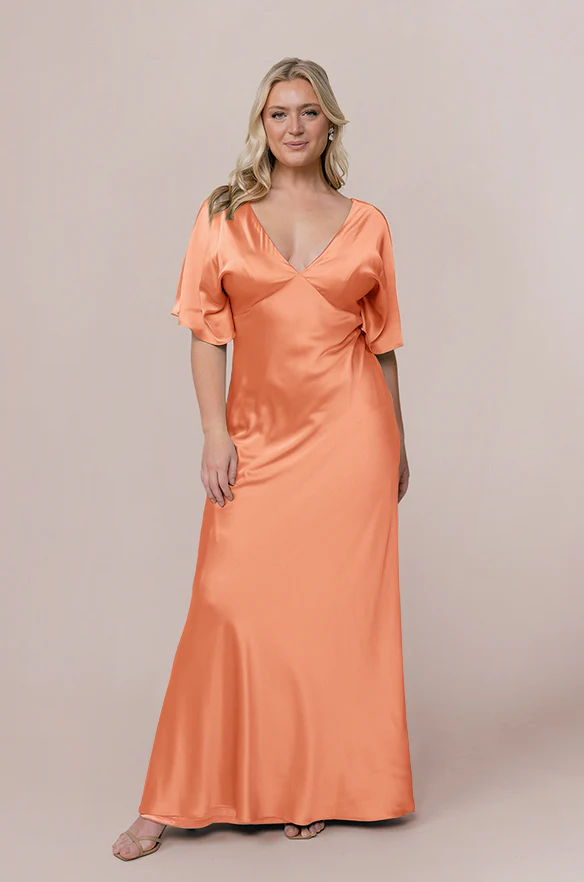 Maya Satin Dress | Made To Order - Image 33