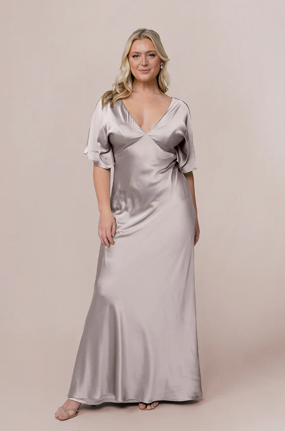 Maya Satin Dress | Made To Order - Image 34