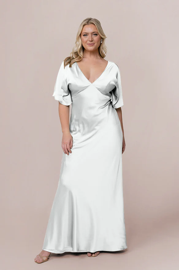 Maya Satin Dress | Made To Order - Image 35