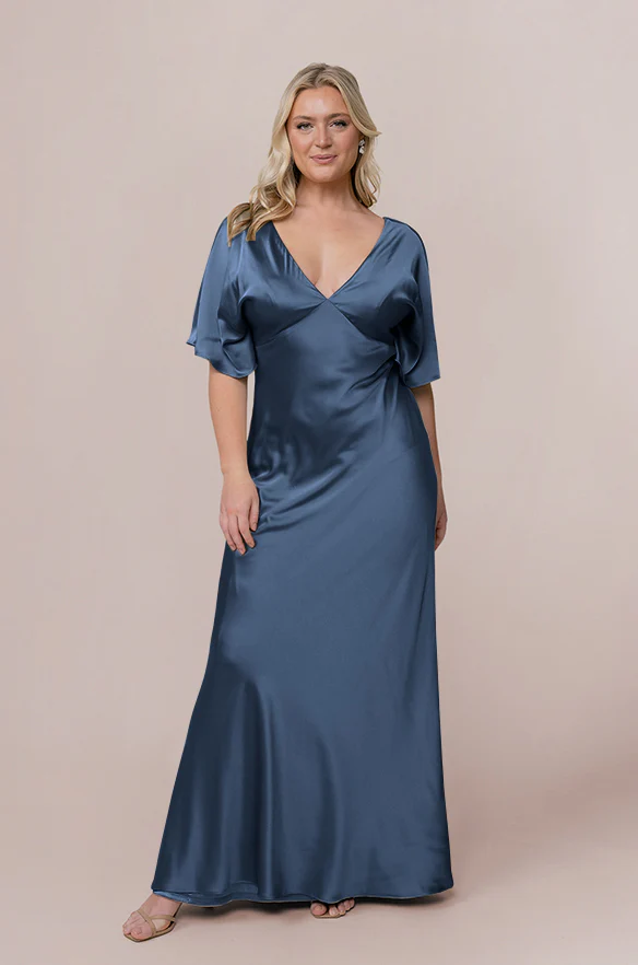 Maya Satin Dress | Made To Order - Image 37