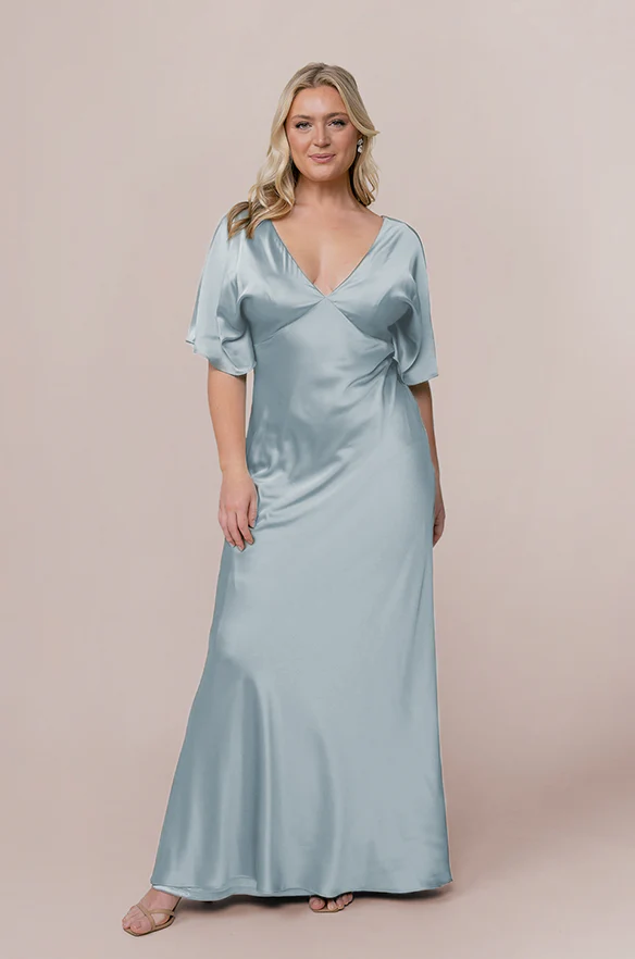 Maya Satin Dress | Made To Order - Image 42
