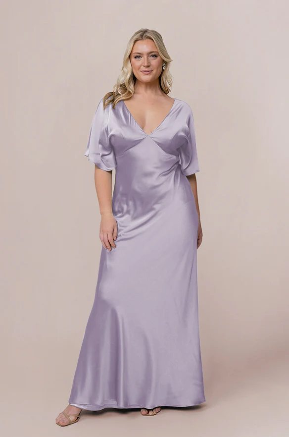Maya Satin Dress | Made To Order - Image 49