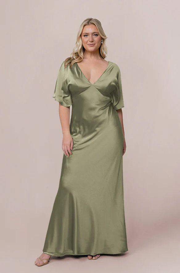 Maya Satin Dress | Made To Order - Image 53