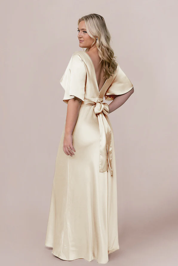 Maya Satin Dress | Made To Order - Image 56