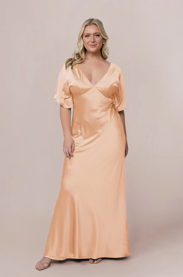 Maya Satin Dress | Made To Order - Image 57