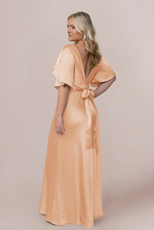 Maya Satin Dress | Made To Order - Image 58