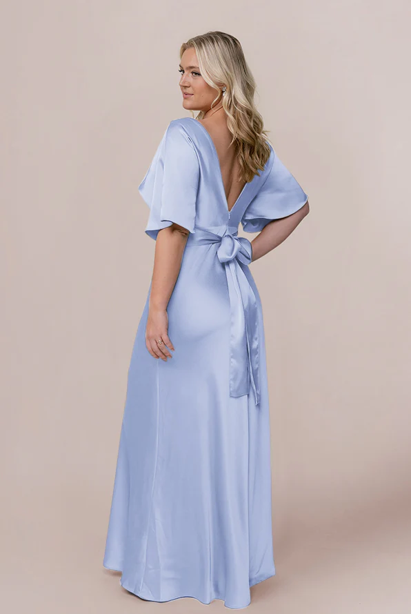 Maya Satin Dress | Made To Order - Image 60
