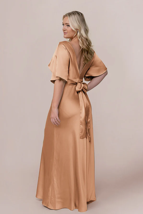 Maya Satin Dress | Made To Order - Image 62
