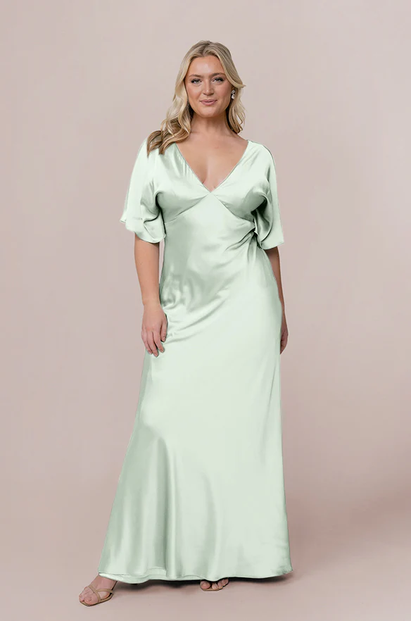 Maya Satin Dress | Made To Order - Image 63