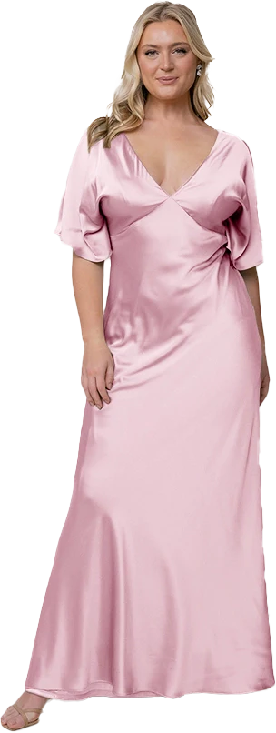 Maya Satin Dress | Made To Order - Image 67