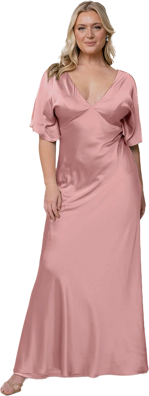 Maya Satin Dress | Made To Order - Image 77