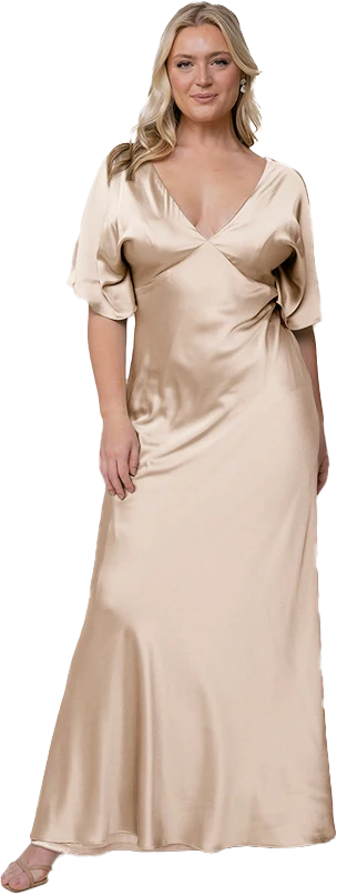 Maya Satin Dress | Made To Order - Image 85